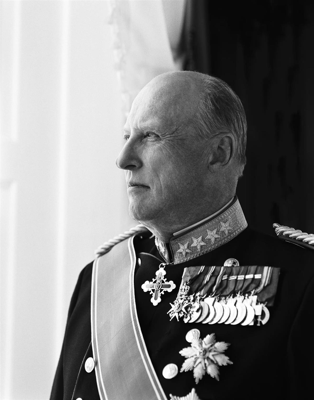Kong Harad V - Klikk for stort bilde